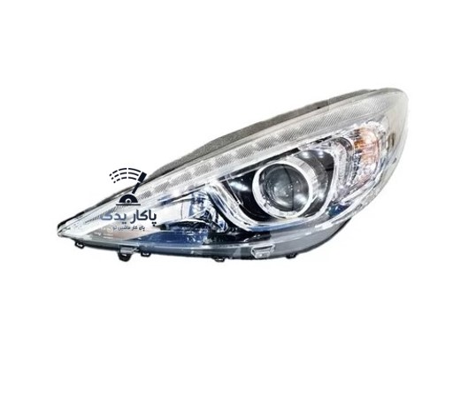 چراغ جلو پژو 207 کامل فن آوران - چپ (راننده)